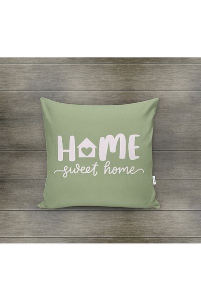 Evmila Husa de perna din catifea cu tema primavara 43x43 Cm Imprimare pe doua fete