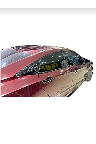 GÜNEŞLİ GARAJ Honda Civic FC5 Kelebek Cam Vizörü (2016-2021) Şık ve Uyumlu Tasarım