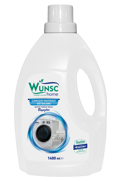 WUNSCHOME Çamaşır Makinası Deterjanı Beyazlar 1400 Ml
