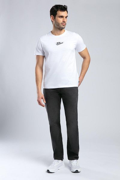 Lee Cooper Santino men's o collar t-shirt white