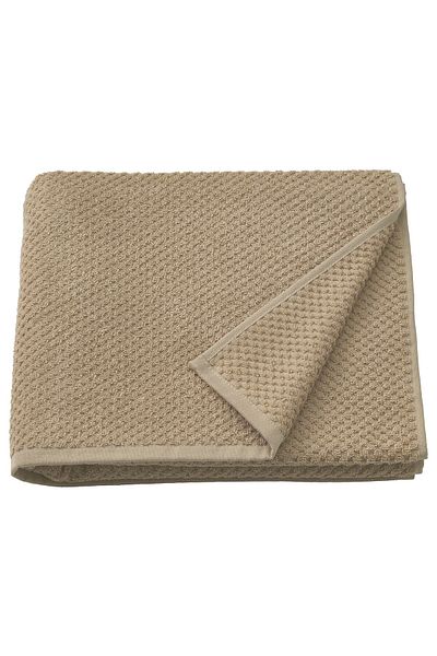 IKEA Gulvial Bath Towel 70x140 Cm – Soft, Absorbent 100% Cotton Towel In Beige