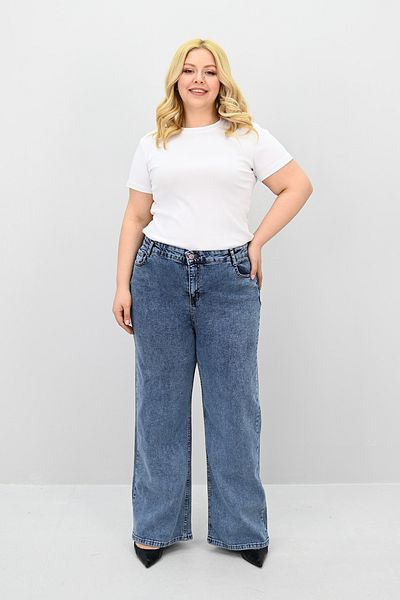 Koza Butik Women's Plus Size Short Sleeve Crew Neck Basic T-Shirt 1965-25