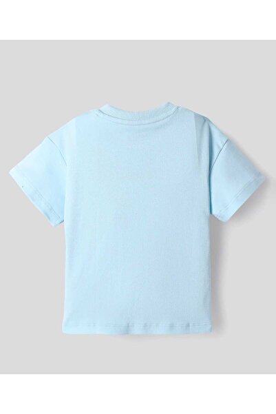 Bonfino Bonfino 100% Cotton Oversized Drop Shoulder T-Shirts With Placement Print- Pack Of 4