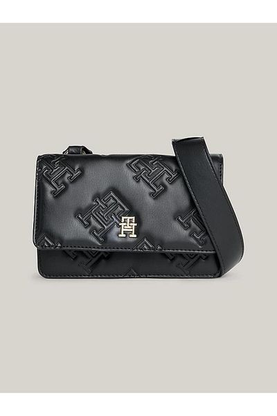 Tommy Hilfiger Refined Crossover Mono Crossbody Bag