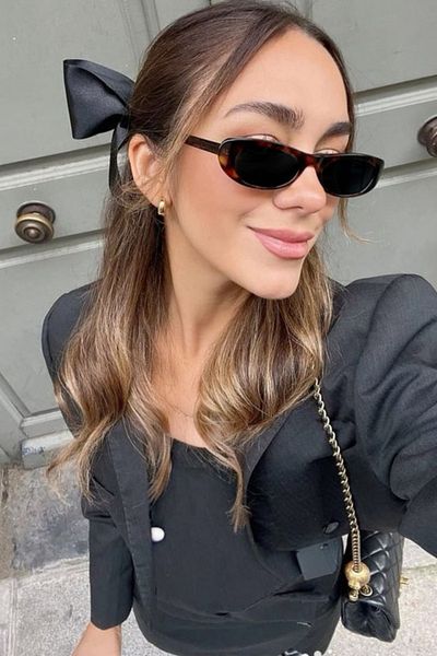 Eyesofia Laurent Slim Design Thin Uv400 Unisex Leopard Sunglasses