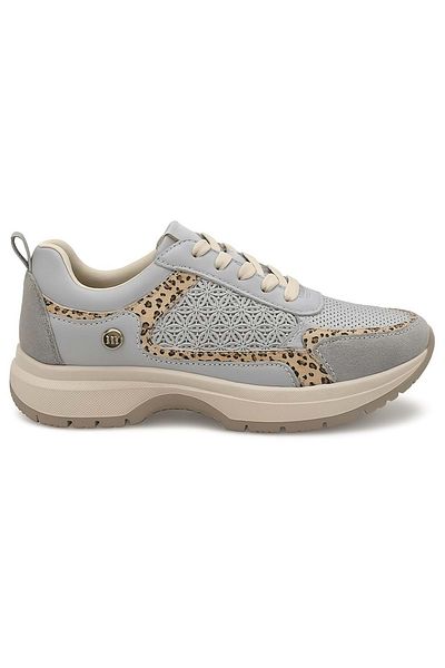 Mammamia 7325-Lx Women's Gray Casual Shoes - Beige - 39