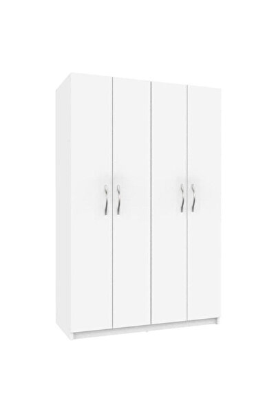 Tdesigno Kış Giyinme Dolabı - Çok Amaçlı Dolap - Gardırop 180 Cm-4 Kapaklı