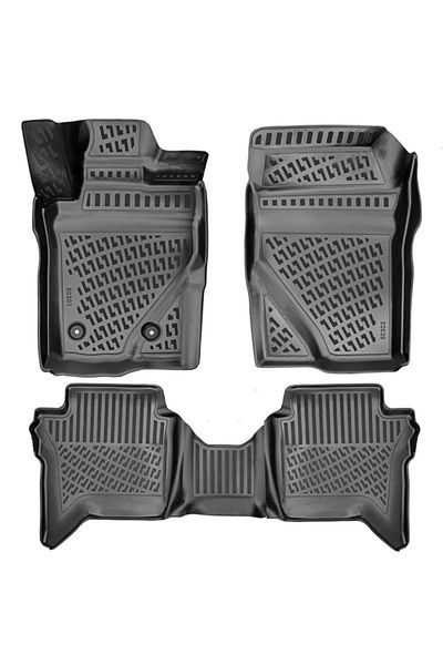 Umbrella UMBRELLA RUBBER CAR MATS SET FOR VW AMAROK II 2023-