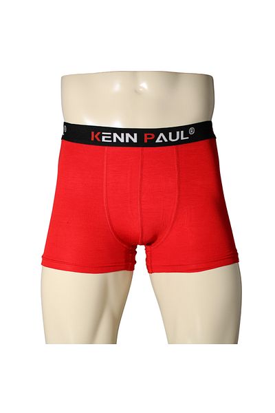 Kennpaul Men's Red Premium Bamboo Boxer | Comfort Boxer |   Quality Boxer
