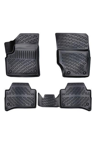 Umbrella UMBRELLA RUBBER CAR MATS SET FOR PORSCHE CAYENNE I 2003-2010