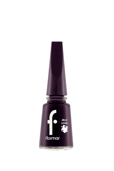 Flormar Nail Polish - Jelly Look Nail Enamel Purple Rain8690604497805