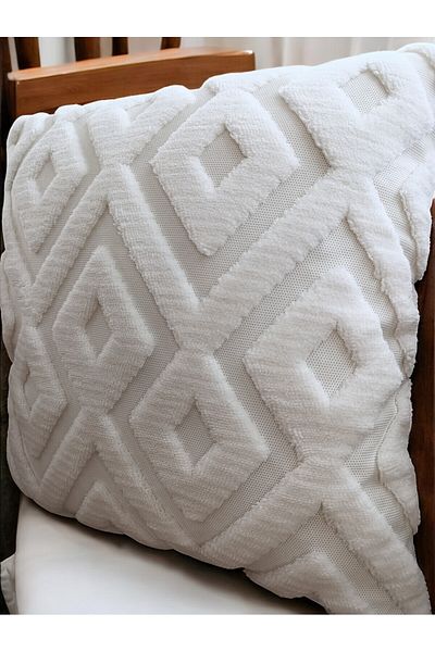 Home Bohemian Special Design Wellsoft Throw Pillow Cover |   Double Sided 43X43 cm - Diamond Pattern
