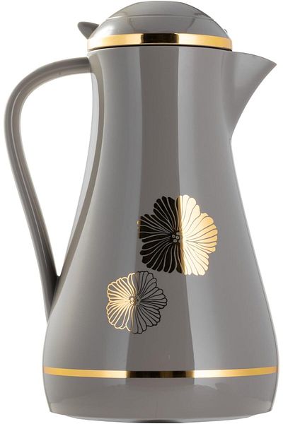 ALSAIF Deva Coffee And Tea Vacuum Flask, Grey, 1l