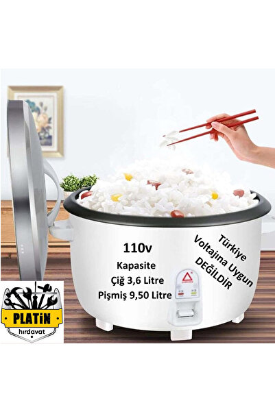 PLATİN HIRDAVAT Impa 174607 Rıce Cooker 110v Pilav Pişirici 3,6 Litre
