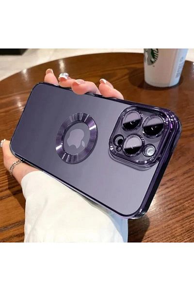 DERİK ملابس وإكسسوارات plamystical لهاتف iphone 15 Pro Max (6.7) بوصة متوافقة مع الليزر والسيليكون وظهر شفاف