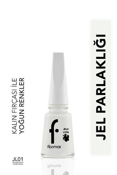 Flormar Flormar Jelly Look Nail Enamel JL01 Pure Milk