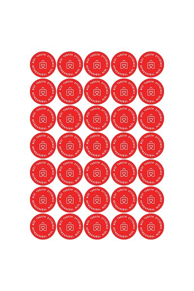 Bimotif Thanks for your favouration us, written sticker kit, 35 pieces