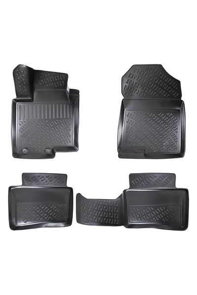 Umbrella UMBRELLA RUBBER CAR MATS SET FOR HYUNDAI I20 III 2020-