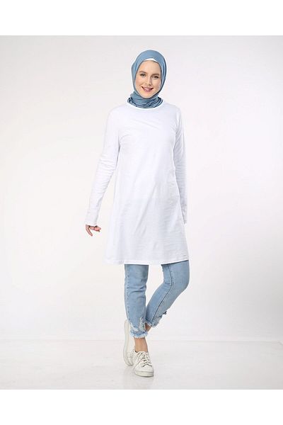 Bwest تونيك أساسي - أبيض - غربي
