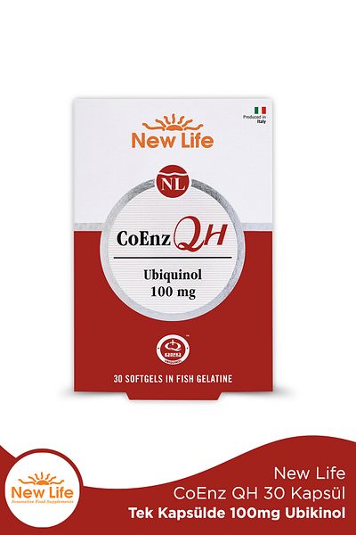 New Life Coenz Qh Ubikinol 30 Capsules