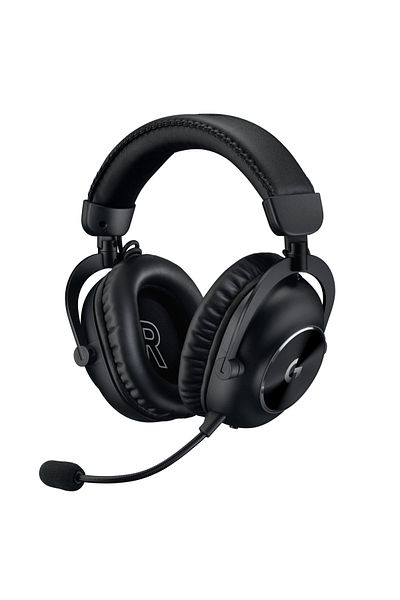 logitech سماعة رأس G PRO X 2 LIGHTSPEED اللاسلكية DTS:X 2.0 - 7.1 صوت محيطي للألعاب - أسود