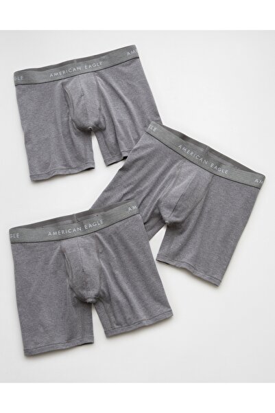 AMERICAN EAGLE Aeo men's 6" classic boxer brief 3-pack