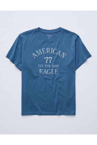 AMERICAN EAGLE Ae branded graphic t-shirt