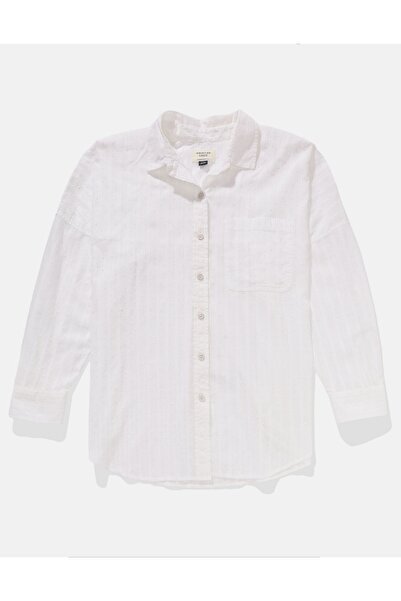 AMERICAN EAGLE Ae go big beach shirt