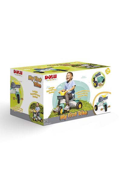 Dolu Green First Bicycle Box (with Handle)