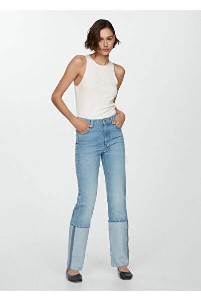 MANGO Woman Kadın Beyaz Büstiyer 67018645