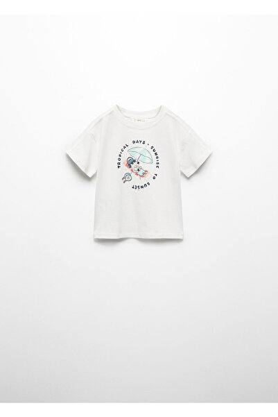 MANGO Baby Μπλουζάκι με στάμπα Snoopy