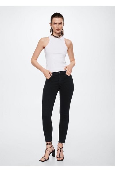 MANGO Woman Skinny Cropped Jeans