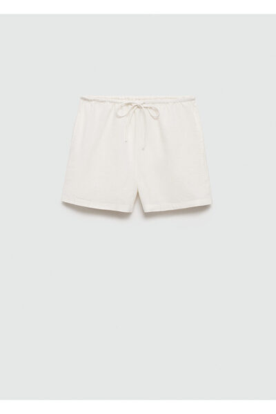 Mango Teen White Shorts for Kids