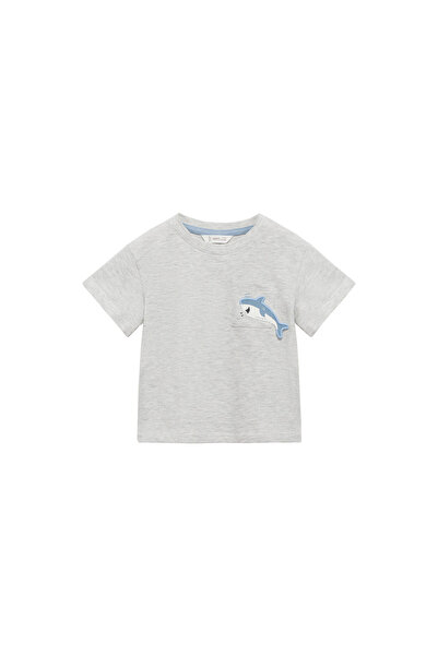 MANGO Baby Μπλουζάκι με σαγόνια