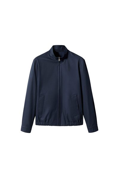 MANGO Man Jachetă bomber 100% bumbac