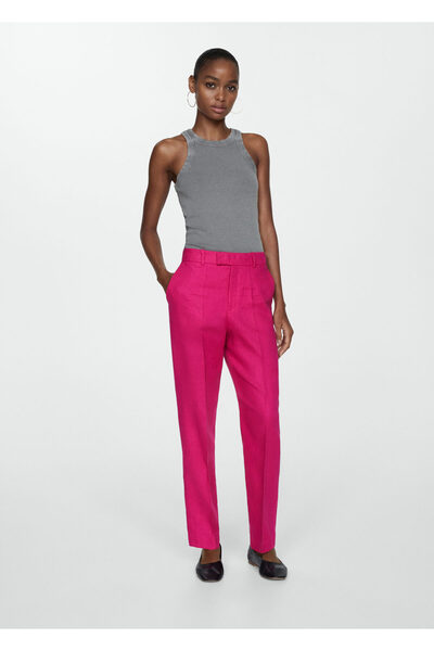 MANGO Woman Fusya Women's Trousers 67997111