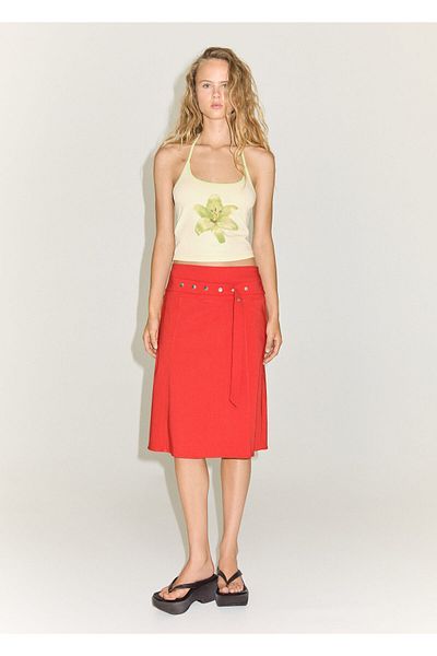 MANGO Woman Γυναικείο μπουστάκι VAINILLA 77060626