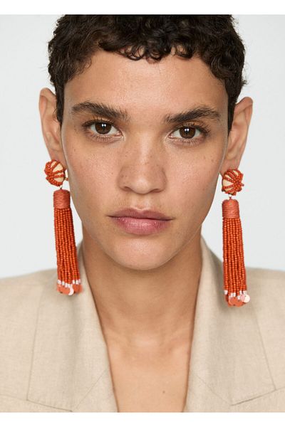MANGO Woman Women's Sweater Earrings 67017725