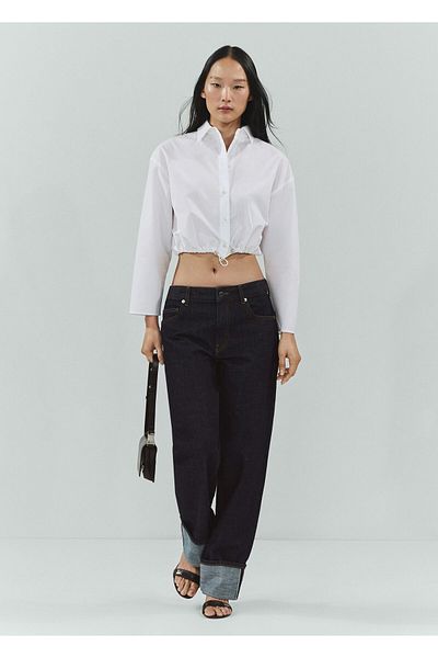 MANGO Woman Cămașă de damă Off-White67023699