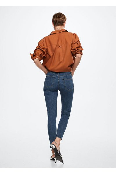 MANGO Woman Elsa Mid Waist Skinny Jeans