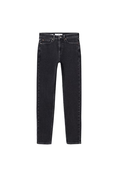 MANGO Woman Skinny-Jeans mit hoher Taille