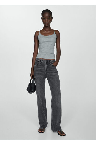 MANGO Woman Gri Kadın  Büstiyer 67918644