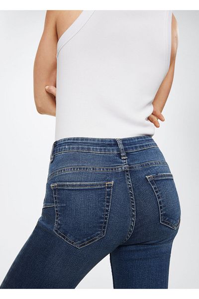 MANGO Woman Blugi skinny push-up