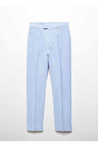 MANGO Woman Gök mavisi Kadın  Pantolon 67797111