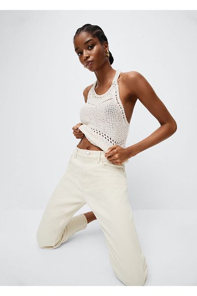 MANGO Woman Stretch Mom Jean