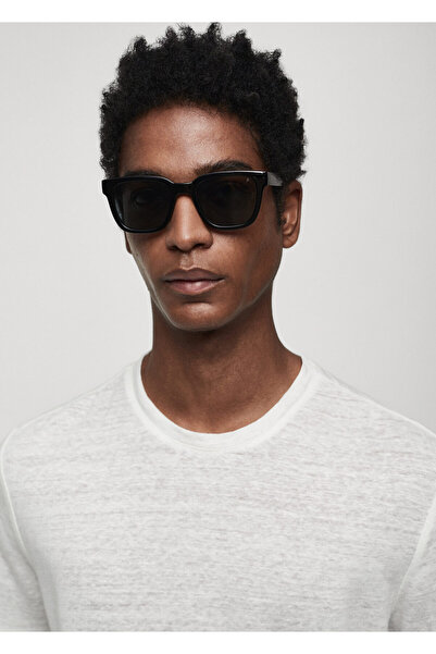 MANGO Woman Kırık Beyaz Erkek  T-Shirt 67006024