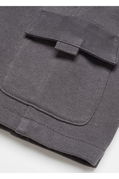 MANGO Baby Kargo Bermuda Şort