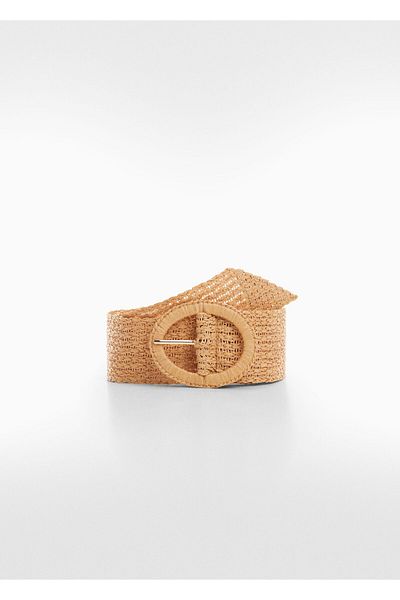 MANGO Woman BEIGE Damengürtel 67085981