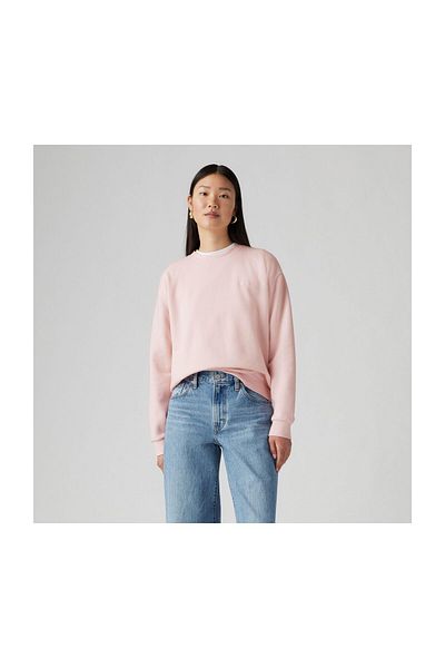 Levi's Hanorac pentru femei Everyday Potpourri Fleece Roz A5942-0028