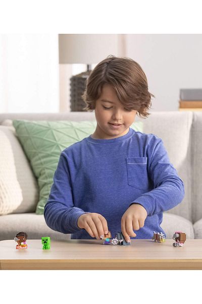 mattel حزمة متعددة من Minecraft Mini Mode